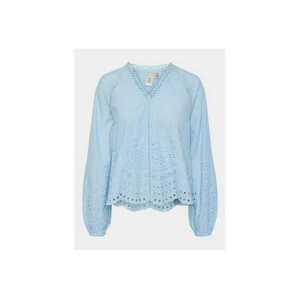 Bluza dama - Albastru celest - Bumbac imagine
