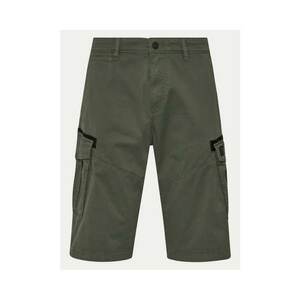 Pantaloni scurti barbati - Verde - Bumbac imagine