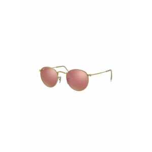 Ochelari de soare rotunzi unisex cu rama metalica imagine