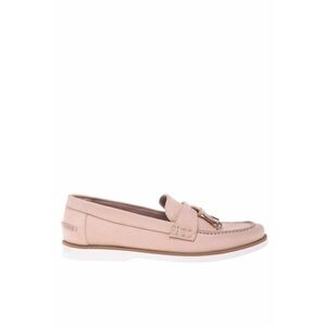 Pantofi loafer de piele intoarsa cu canafi imagine