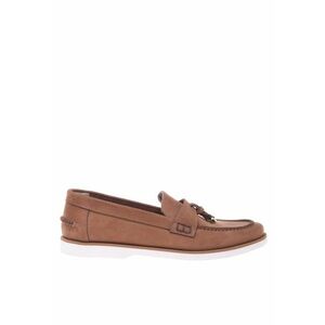 Pantofi loafer de piele intoarsa cu canafi imagine