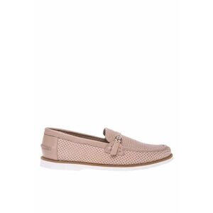 Pantofi loafer uni de piele imagine
