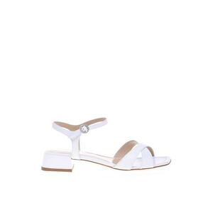 Sandale de piele cu barete incrucisate imagine