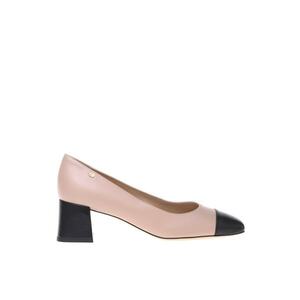 Pantofi de piele cu toc patrat imagine
