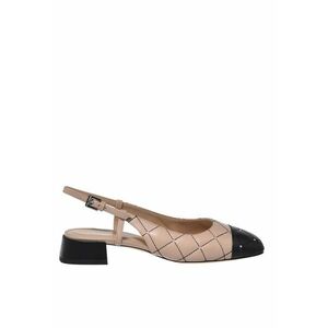 Balerini slingback de piele imagine