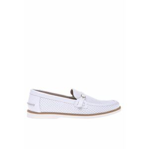 Pantofi loafer uni de piele imagine