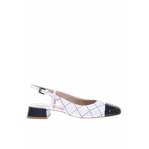 Balerini slingback de piele imagine