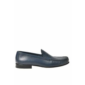 Pantofi loafer din piele cu design tesut imagine