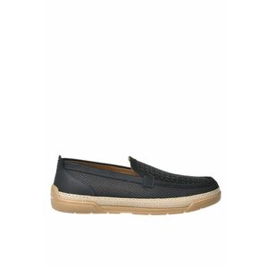 Pantofi loafer din piele cu varf rotund imagine