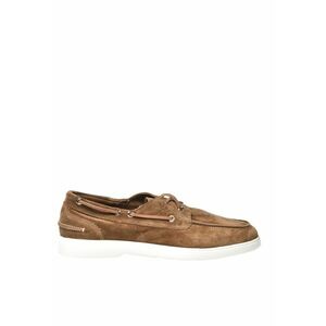 Pantofi boat din piele intoarsa imagine