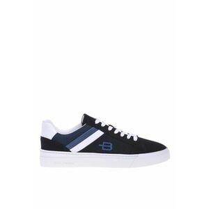 Pantofi sport low-cut cu piele intoarsa imagine