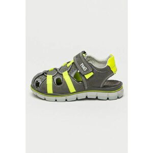 Sandale de piele intoarsa cu logo imagine