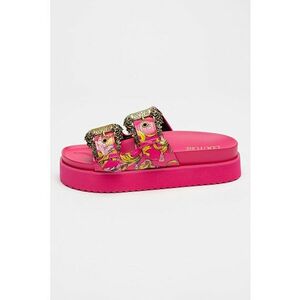 Papuci cu talpa flatform Arizona imagine