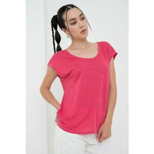 Tricou de in cu decolteu rotund imagine