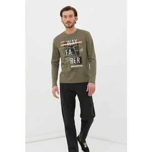 Bluza din bumbac cu imprimeu imagine