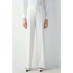 Pantaloni eleganti cu talie inalta si pensa imagine