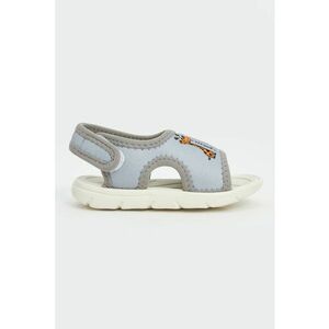 Sandale cu inchidere velcro si animal print imagine