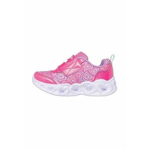 Pantofi sport cu velcro si LED-uri Heart Lights imagine