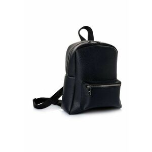 Rucsac din piele ecologica cu fermoar si aspect texturat imagine