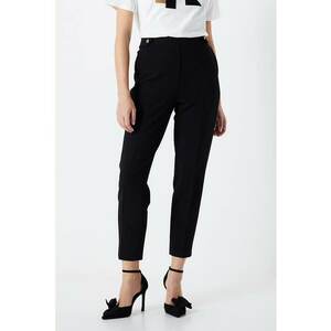 Pantaloni crop cu nasturi decorativi imagine