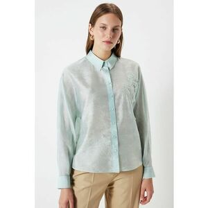 Camasa regular fit transparenta imagine