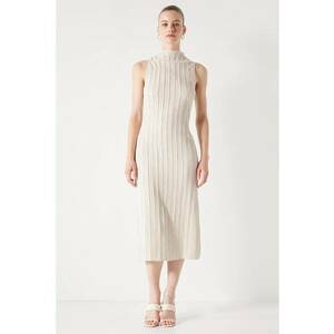 Rochie midi striata imagine