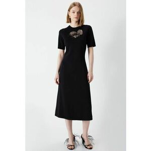 Rochie midi cu detalii cu decupaje imagine
