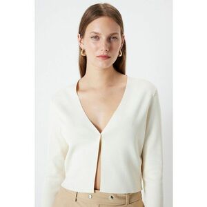 Cardigan cu decolteu in V si model uni imagine