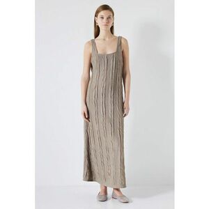 Rochie maxi cu aspect texturat imagine