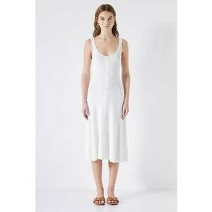 Rochie midi fara maneci imagine