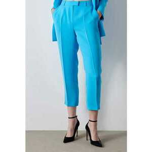 Pantaloni 3/4 cu croiala conica imagine