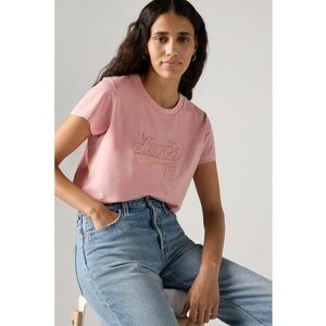 Tricou de bumbac cu logo in relief imagine
