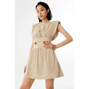 Rochie mini cu umeri intariti imagine