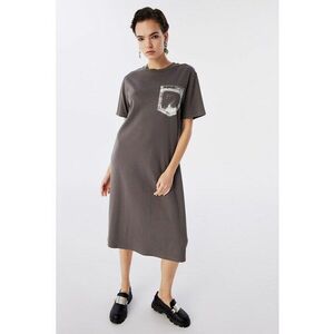 Rochie-tricou midi imagine