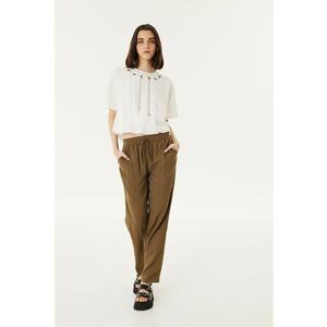 Pantaloni jogger cu snur imagine