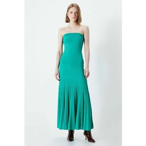 Rochie tricotata fara maneci imagine