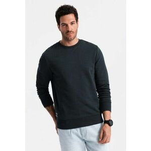 Bluza de trening din bumbac cu model uni imagine