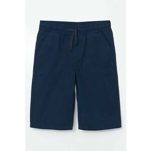Pantaloni scurti cu model uni si snur de ajustare imagine