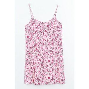 Rochie mini cu model floral imagine