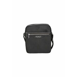 Geanta crossbody de material textil - Negru imagine