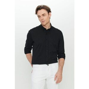 Camasa din amestec de bumbac slim fit imagine