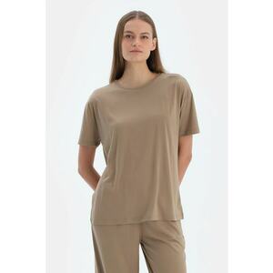 Tricou uni din amestec de modal imagine
