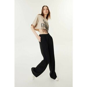 Pantaloni din lyocell cu croiala ampla imagine