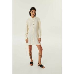 Rochie-camasa cu snururi laterale imagine