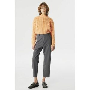 Pantaloni crop cu croiala dreapta imagine