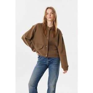 Cardigan cu buzunare frontale imagine