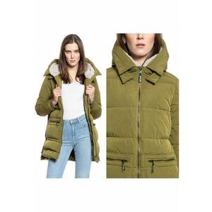 Jacheta De Iarna - Heidi H Puffparka - Croiala Normala - Fermoar - Verde - 2 Buzunare - Verde imagine