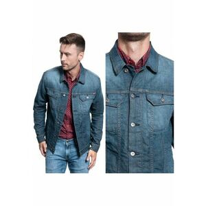 Jacheta Din Denim - Dallas - Croi: Regular Fit - Inchidere: Nasturi - Numar De Buzunare: 4 - Compozitie Material: 100% Bumbac - 100% Poliester - M Intl - Albastru imagine