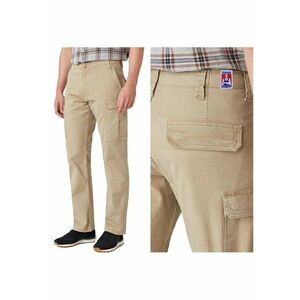 Pantaloni Cargo - Casey Cargo - Croi: Drept - Drept - Tip Drept - Bej imagine