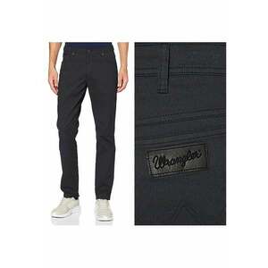 Pantaloni Din Material - Texas Slim - Croi: Slim Fit - Tip De Pantaloni: Skinny - Compozitie Material: 98% Bumbac - 2% Elastan - Numar De Buzunare: 5 - Marime: 32/32 - Negru imagine
